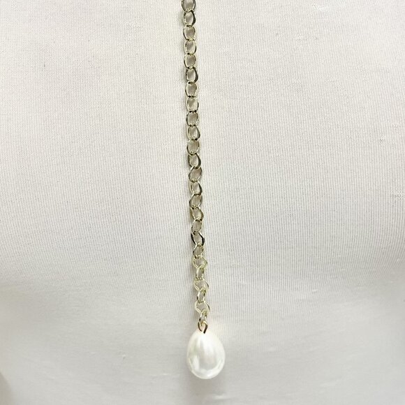 Pearl Y Necklace - Picture 2 of 2